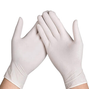 Guantes de látex sin polvo