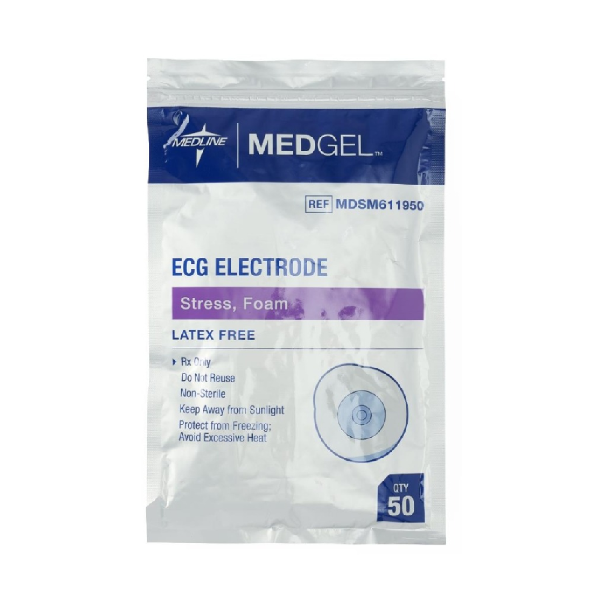 Electrodos Desechables de espuma para Electrocardiograma