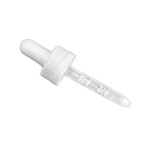 Goteros de plástico de 1 ml