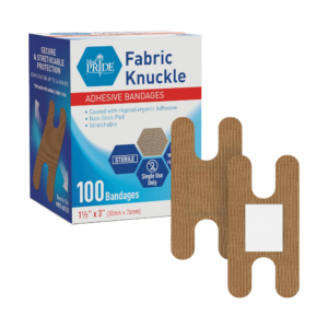 Curitas para nudillos 3″ X 3″ estéril