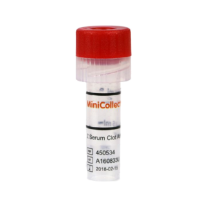 Microtainer Tube Plain rojo
