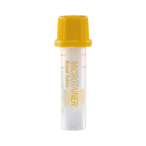 Microtainer Tube Gel amarillo