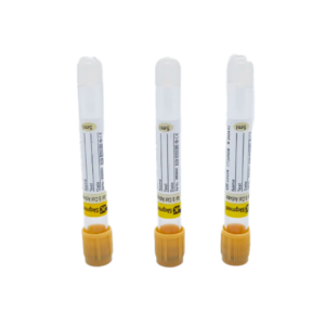 Tubo amarillo de gel separador con activador de coágulo (4 ml)